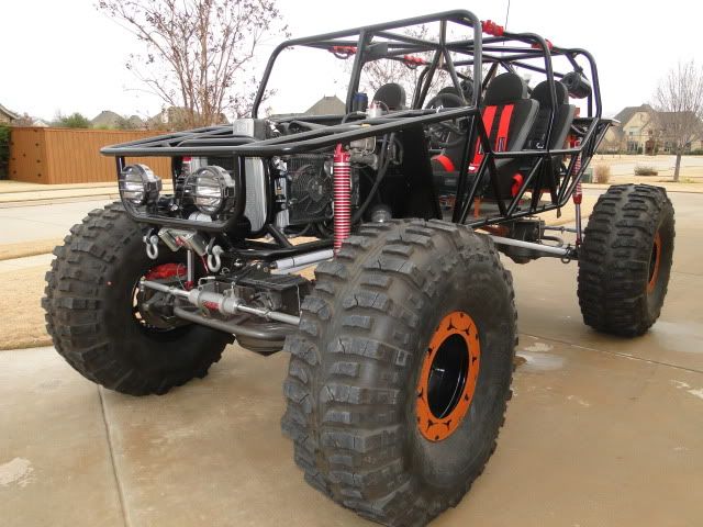 4 seat rock crawler